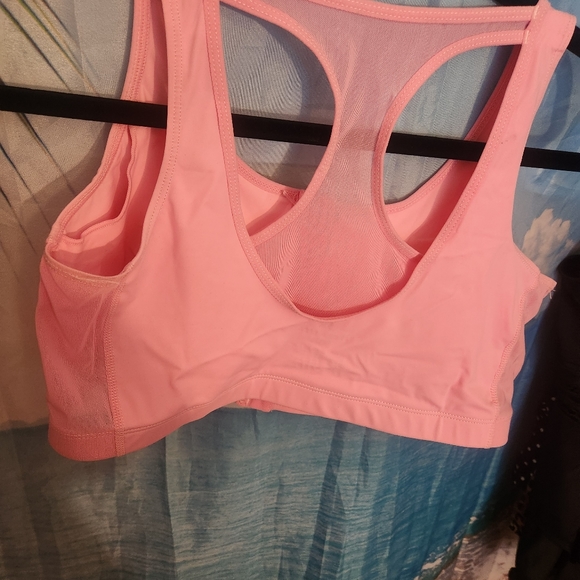 New in bag Ruby Ribbon 🎀 Size 38 Zip Pink Front Sport Demi - Picture 2 of 4